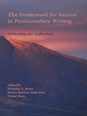 cover image of The Framework for Success in Postsecondary Writing